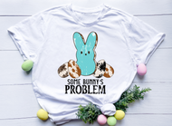 Some Bunny's Problem Adult T-Shirt